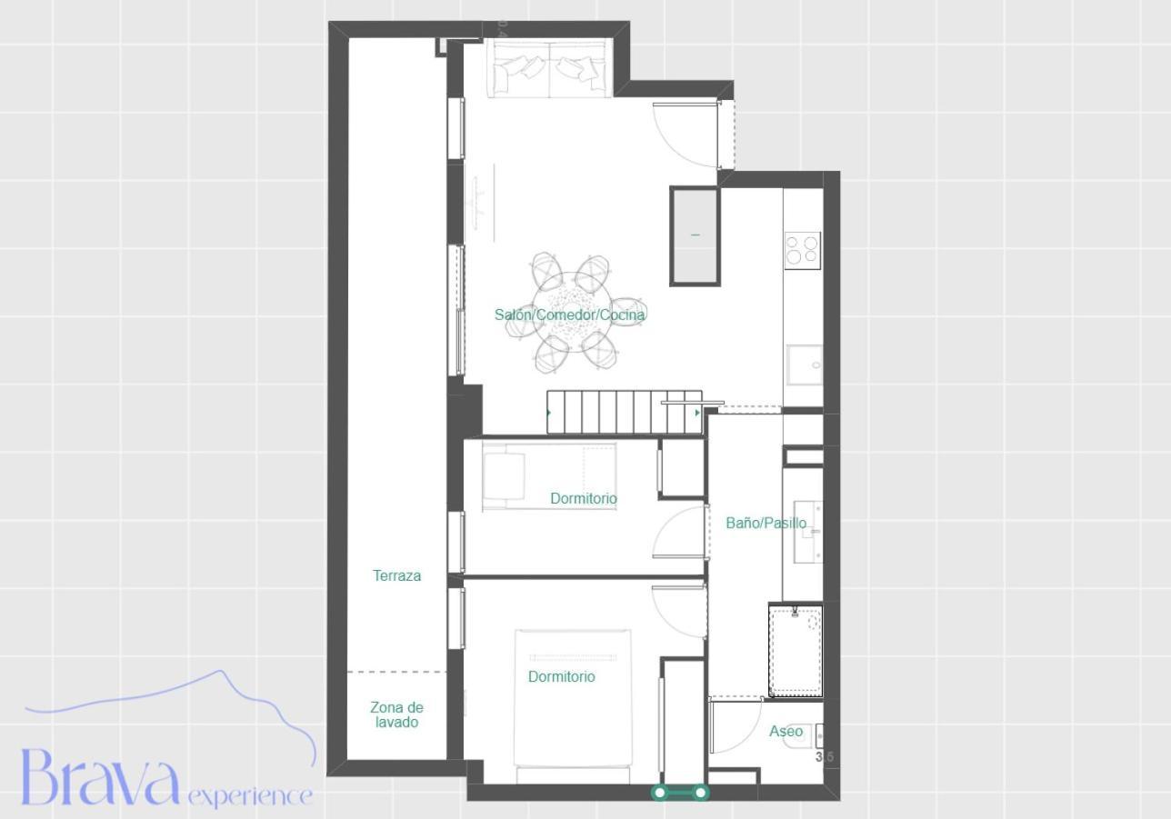Апартаменты Duplex Sa Tarongeta - 5' Playa I Vistas I Terraza 20M2 I Ascensor I Equipado Кадакес Экстерьер фото